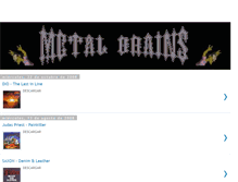 Tablet Screenshot of metal-brains.blogspot.com