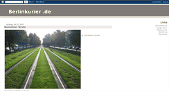 Desktop Screenshot of berlinkurier.blogspot.com