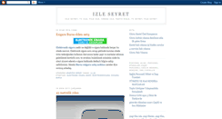 Desktop Screenshot of izle-seyret.blogspot.com