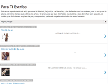 Tablet Screenshot of paratiescribo.blogspot.com