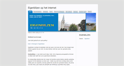 Desktop Screenshot of eigenbilzen.blogspot.com