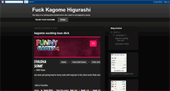 Desktop Screenshot of kagomehentai.blogspot.com