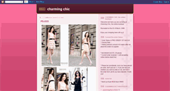 Desktop Screenshot of charmingchic.blogspot.com