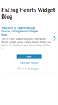 Mobile Screenshot of fallingheartswidget.blogspot.com