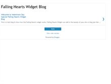 Tablet Screenshot of fallingheartswidget.blogspot.com