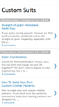 Mobile Screenshot of customsuits.blogspot.com
