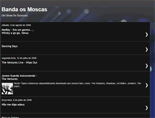 Tablet Screenshot of bandamoscas.blogspot.com