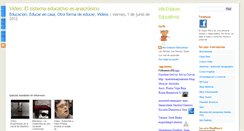 Desktop Screenshot of misenlaceseducativos.blogspot.com