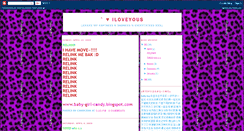 Desktop Screenshot of lovemecandy.blogspot.com