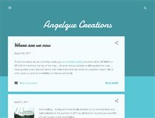 Tablet Screenshot of angelquecreation.blogspot.com