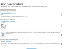 Tablet Screenshot of downhomecreations.blogspot.com
