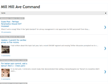 Tablet Screenshot of millhillavecommand.blogspot.com