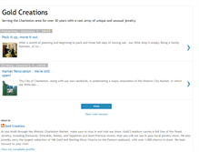Tablet Screenshot of goldcreationschas.blogspot.com