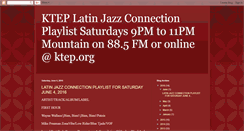 Desktop Screenshot of latinjazzcam.blogspot.com