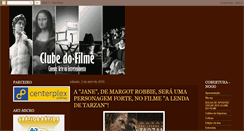 Desktop Screenshot of clubedofilmecaruaru.blogspot.com