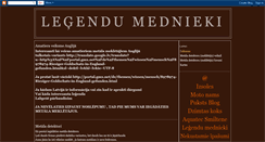 Desktop Screenshot of legendumednieki.blogspot.com