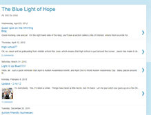 Tablet Screenshot of bluelightofhope.blogspot.com