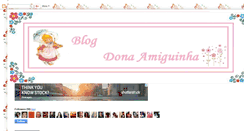 Desktop Screenshot of donamiguinha.blogspot.com