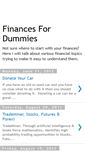 Mobile Screenshot of financesfordummies.blogspot.com
