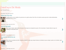 Tablet Screenshot of entrelacosdemoda.blogspot.com