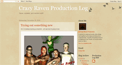 Desktop Screenshot of crazyravenproductions.blogspot.com