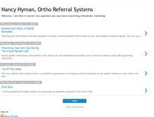 Tablet Screenshot of nancyhyman.blogspot.com