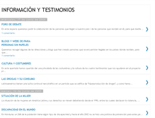 Tablet Screenshot of informate-vivencias.blogspot.com