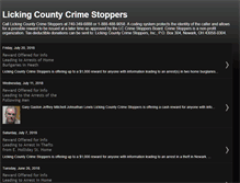 Tablet Screenshot of lickingcountycrimestoppers.blogspot.com