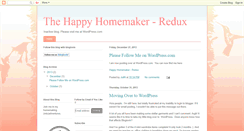 Desktop Screenshot of happyhomemakerredux.blogspot.com