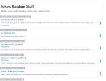 Tablet Screenshot of mikesbsite.blogspot.com