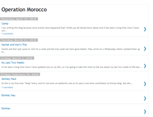 Tablet Screenshot of emmy-operationmorocco.blogspot.com