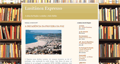 Desktop Screenshot of lusitaneaexpresso.blogspot.com