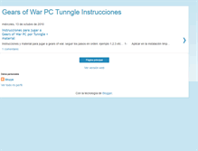 Tablet Screenshot of gearsofwarpctunngle.blogspot.com