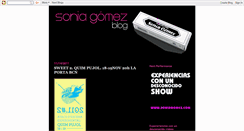 Desktop Screenshot of ciasoniagomez.blogspot.com