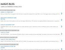Tablet Screenshot of maikas-blog.blogspot.com