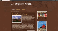 Desktop Screenshot of 48degreesnorth.blogspot.com