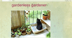 Desktop Screenshot of gardenless.blogspot.com