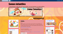 Desktop Screenshot of manosinfantiles.blogspot.com