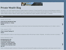 Tablet Screenshot of privatewealthblog.blogspot.com