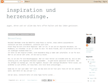 Tablet Screenshot of herzens-dinge.blogspot.com