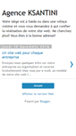 Mobile Screenshot of agenceksantini.blogspot.com