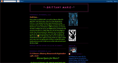 Desktop Screenshot of brittanyanteskicw.blogspot.com