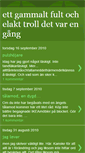 Mobile Screenshot of ettgammaltfultochelakttroll.blogspot.com
