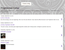 Tablet Screenshot of frightenedcellar.blogspot.com