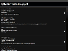 Tablet Screenshot of djmystik-thrilla.blogspot.com