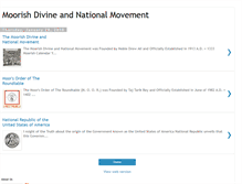 Tablet Screenshot of moorishdivineandnationalmovement.blogspot.com