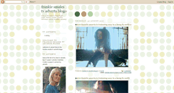 Desktop Screenshot of frankiestvadvertsblogo.blogspot.com