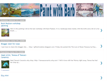 Tablet Screenshot of paintwithbarb.blogspot.com