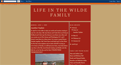 Desktop Screenshot of bradandnikiwildefamily.blogspot.com