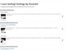 Tablet Screenshot of ilovesmilingsmilingsmyfavorite.blogspot.com